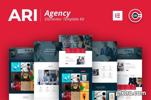 ThemeForest - ARI v1.0 - Agency Template Kit - 26422723