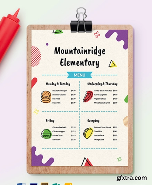 Elementary-School-Menu-Template-1