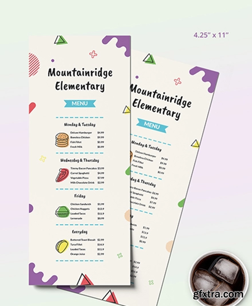 elementary-school-menu-template-gfxtra