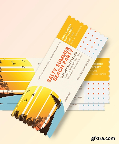 Summer-Party-Event-Ticket-Download
