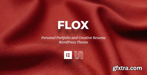 ThemeForest - FLOX v1.0 - Personal Portfolio & Resume WordPress Theme - 24659165