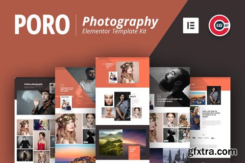 ThemeForest - Poro v1.0 - Photography Template Kit - 26395294