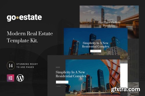 ThemeForest - Go Estate v1.0 - Real Estate Template Kit - 26006756