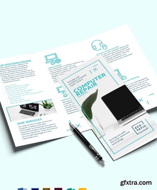 Downloadable-Computer-Repair-Shop-Tri-Fold-Brochure-Template