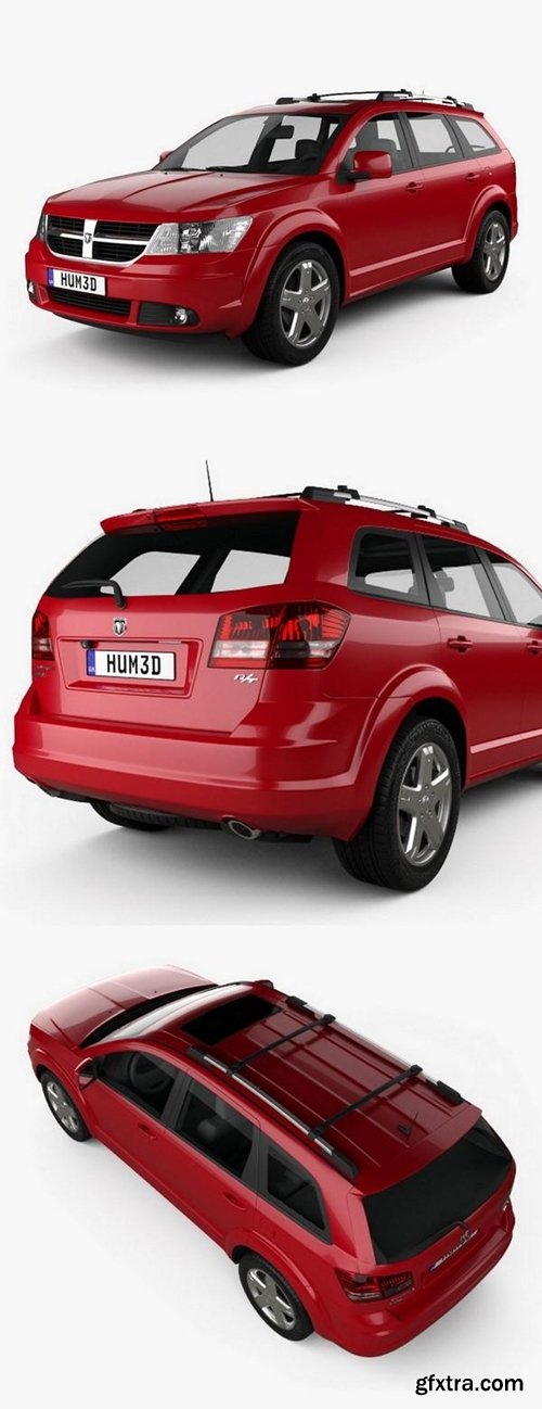 Dodge Journey RT 2009 3D model