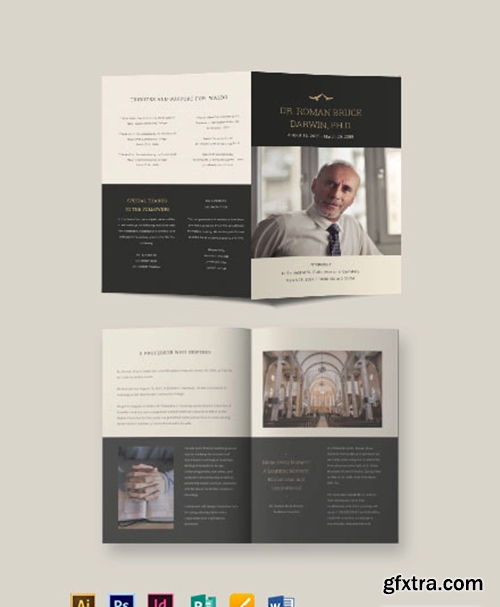 Blank-Funeral-Program-Brochure