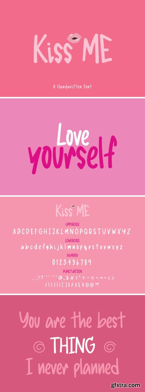 Kiss Me Font