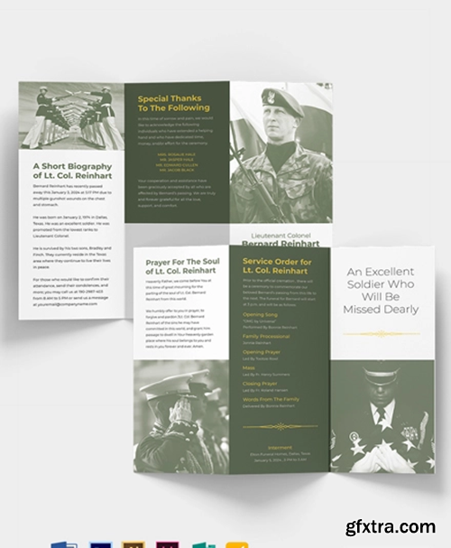 Military-Eulogy-Funeral-Tri-Fold-Brochure