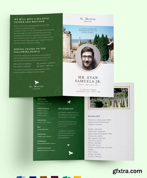 Modern-Eulogy-Funeral-Bi-fold-Brochure