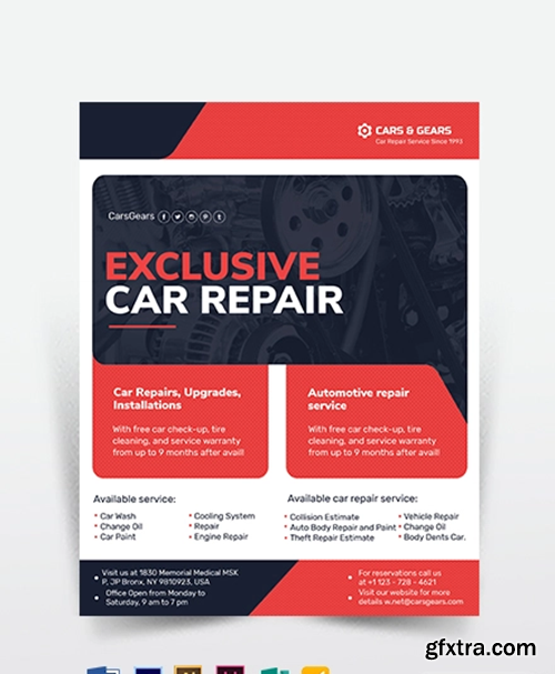 Auto-Repair-Service-Flyer