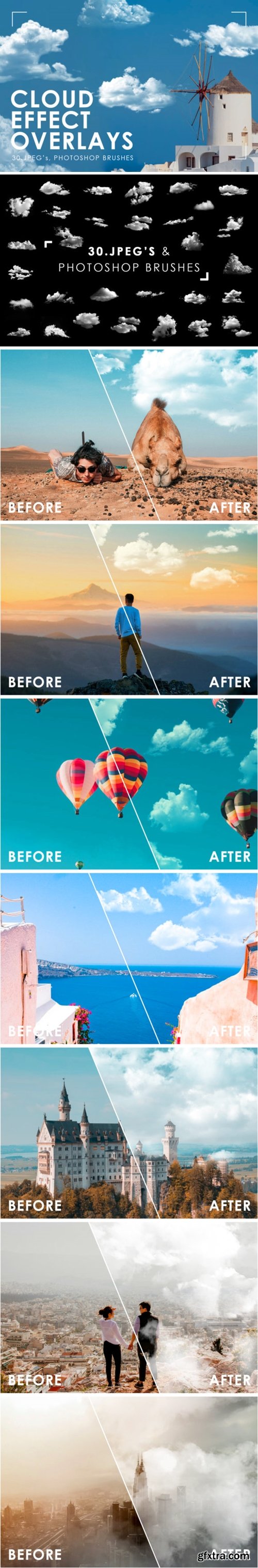 30 Realistic Cloud Overlays 4119170