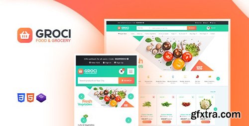 ThemeForest - Groci v1.9.9 - Organic Food and Grocery Market WordPress Theme - 22502070