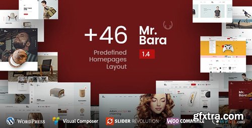 ThemeForest - Mr.Bara v1.8.1 - Responsive Multi-Purpose eCommerce WordPress Theme - 17336192