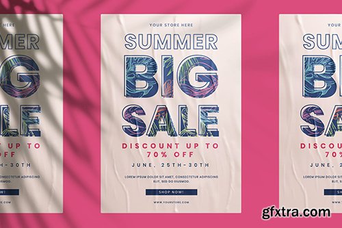 Summer Big Sale Flyer