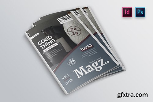 Furniture Magazine Cover Template