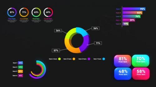 Videohive - Infographic Graphs Toolkits