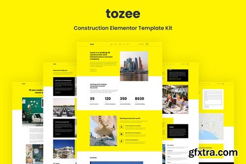 ThemeForest - Tozee v1.0 - Construction Elementor Template Kit - 26698204