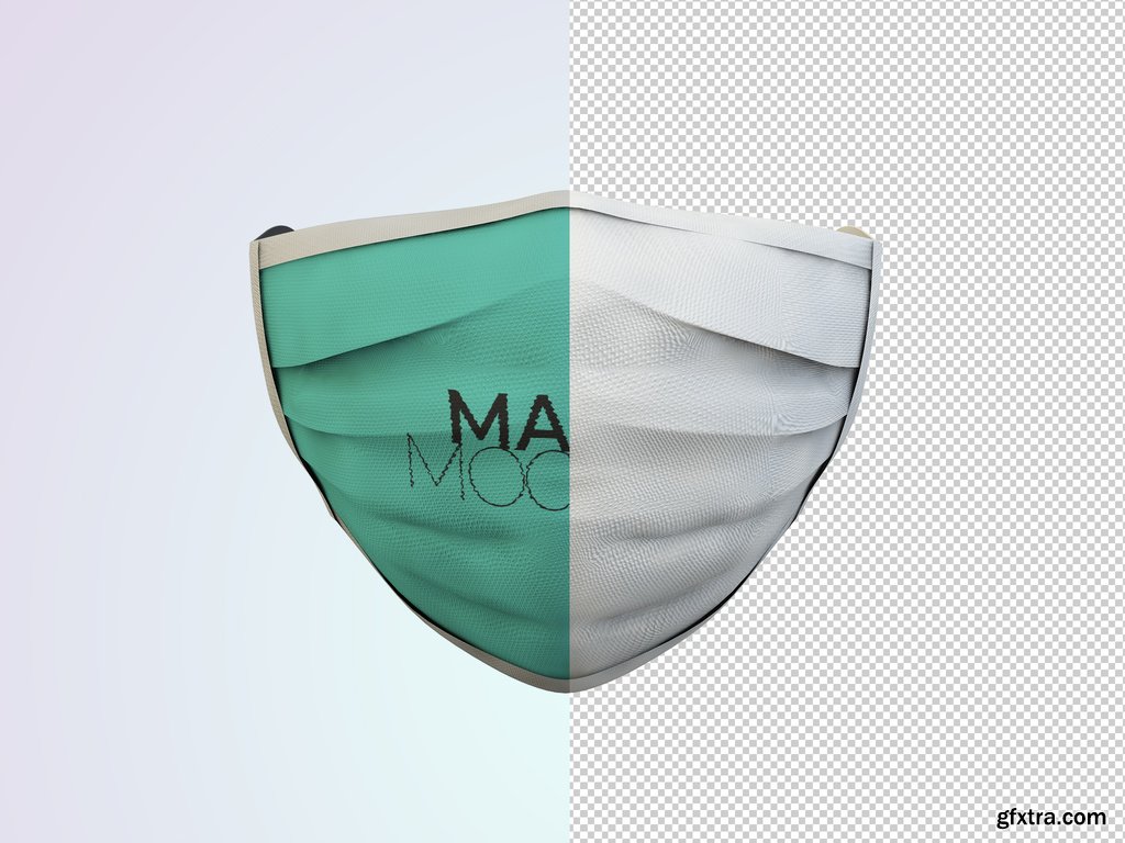 Front View Face Protection Mask Mockup 349051754 » GFxtra