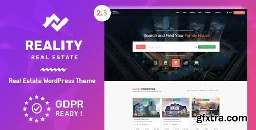 ThemeForest - Reality v2.5.3 - Estate Multipurpose WordPress Theme - 21627776