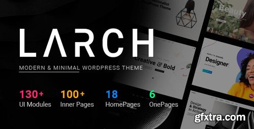 ThemeForest - Larch v1.8.2 - Responsive Minimal Multipurpose WordPress Theme - 22746673