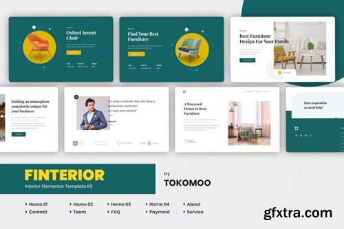 ThemeForest - Finterior v1.0 - Interior Elementor Template Kit - 26291057