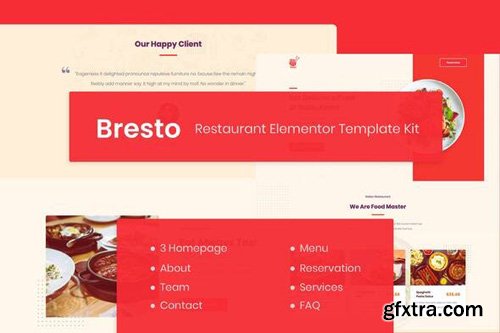 ThemeForest - Bresto v1.0 - Restaurant Elementor Template Kit - 26283688