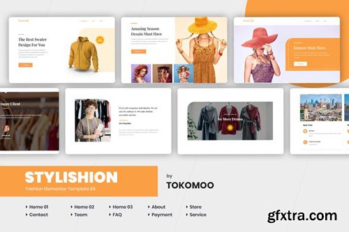 ThemeForest - Stylishion v1.0 - Fashion Elementor Template Kit - 26296373