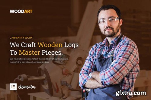 ThemeForest - WoodArt v1.0 - Artisan Template Kit - 25862256