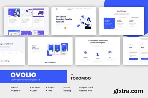 ThemeForest - Ovolio v1.0 - Creative Elementor Template Kit - 26373955