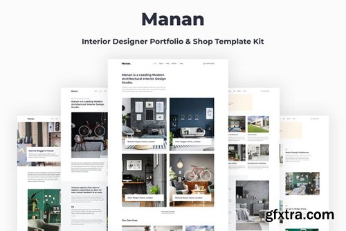 ThemeForest - Manan v1.0 - Interior Designer Elementor Template Kit - 26408076