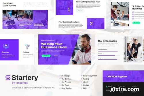 ThemeForest - Startery v1.0 - Business & Startup Elementor Template Kit - 26127252