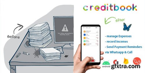 CodeCanyon - CreditBook v1.0 - Start Online Credit Android App | PHP Backend - 25484951 - NULLED