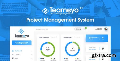 CodeCanyon - Teameyo v2.1 - Project Management System - 23142804