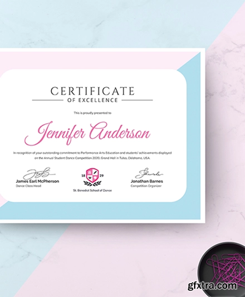 Sample-Dance-Certificate