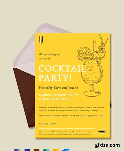 Free-Simple-Cocktail-Party-Invitation-Template