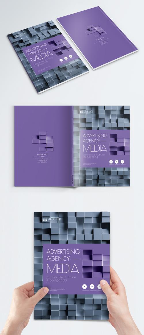 LovePik - advertising media company business brochure album cover design - 401264755