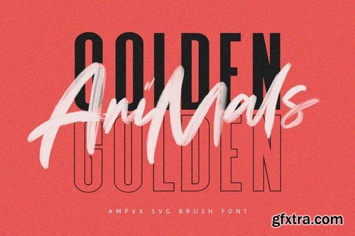 AMPVX SVG Brush Font Free Sans