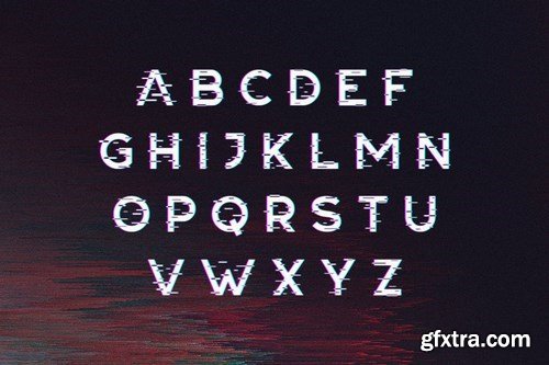 Avalon - Glitch Font