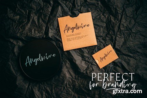 Angelwine - Handwritten Font