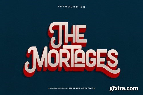 The Mortages - Display Font