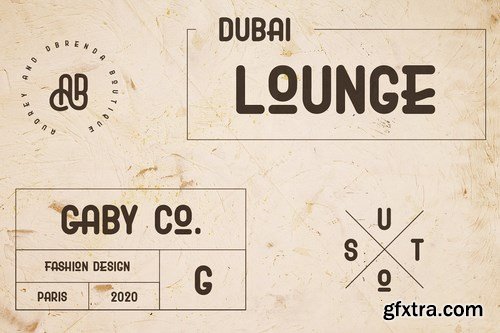 CM - Claudio - Bouncy Display Font 4922375