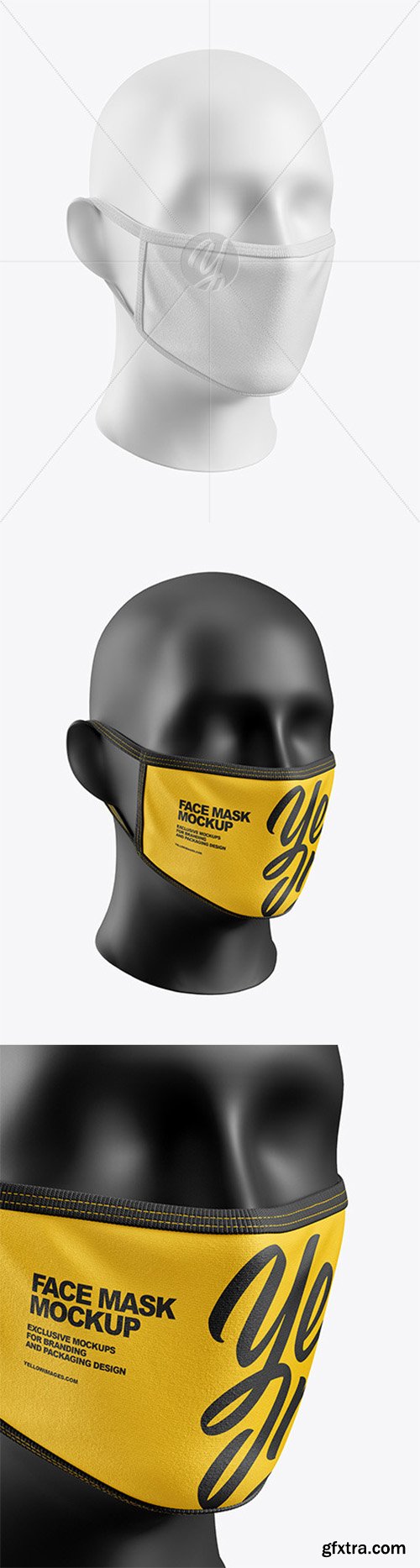 Face Mask Mockup 58114