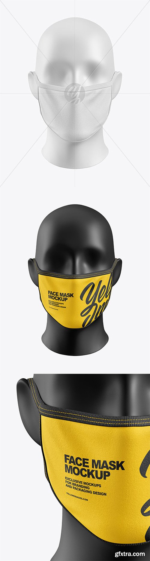 Face Mask Mockup 58078