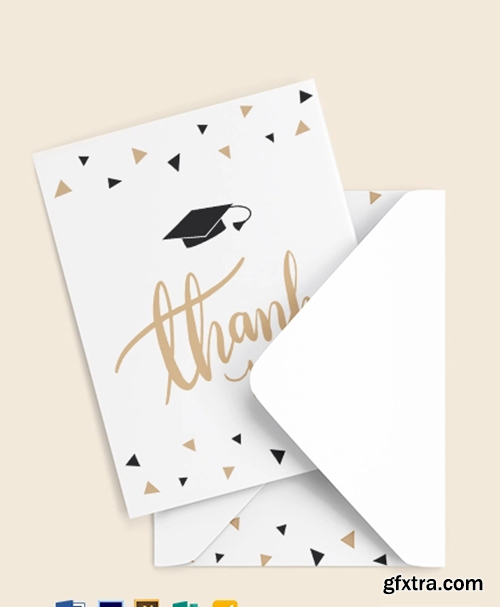 Graduation-Party-Thank-You-Card-Template