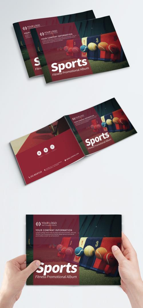 LovePik - sports and fitness brochures cover - 401300086