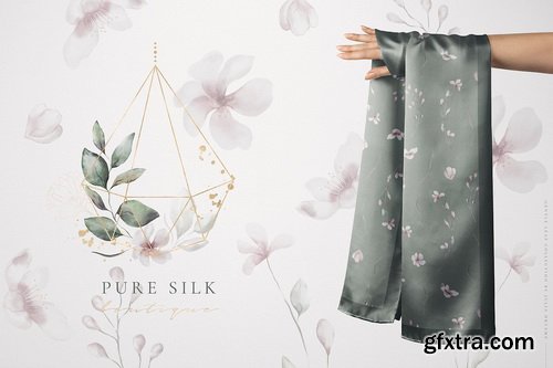 CM - Gentle Leaf Watercolor Collection - 4555996