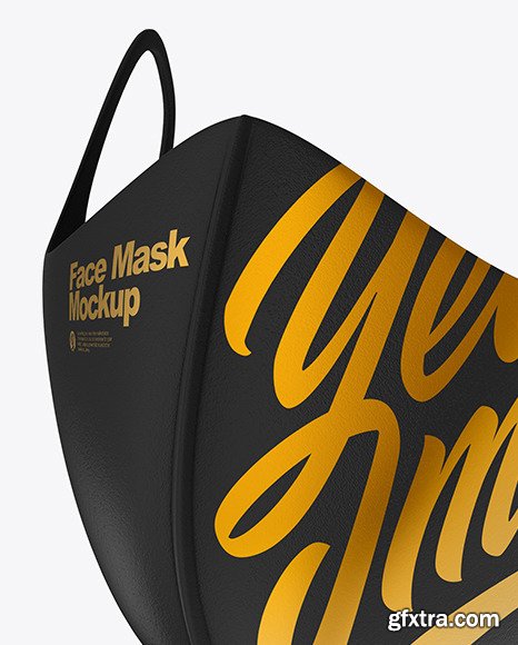 Face Mask Mockup 60915