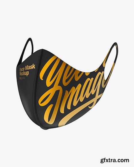 Face Mask Mockup 60915