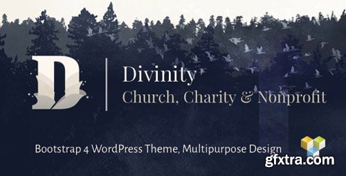 ThemeForest - Divinity v1.3.4 - Church, Nonprofit, Charity Events & Donations Bootstrap 4 WordPress Theme - 19196494