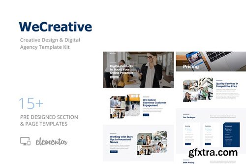 ThemeForest - WeCreative v1.0 - Digital Agency Template Kit (Update: 8 May 20) - 26538915